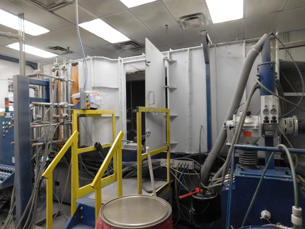 used powder coating system