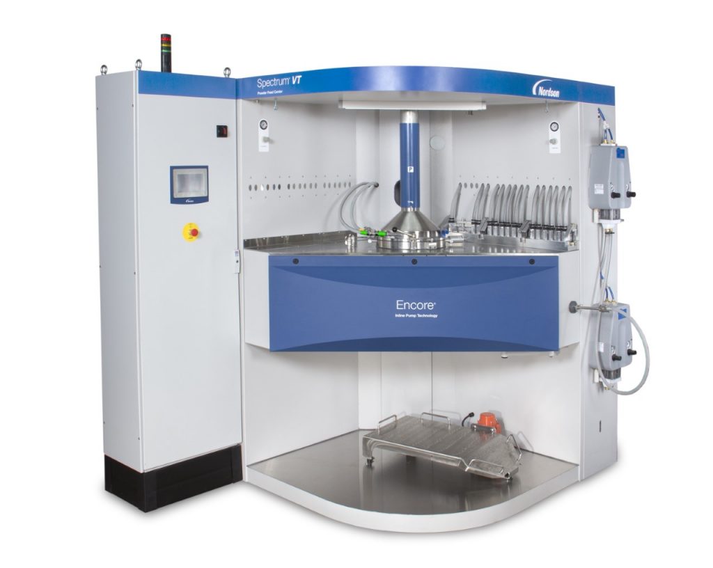 NEW! Nordson Spectrum® Powder Feed Center Fast Color Change