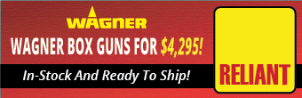 Reliant Finishing Systems gun sale powder coating gun sale
