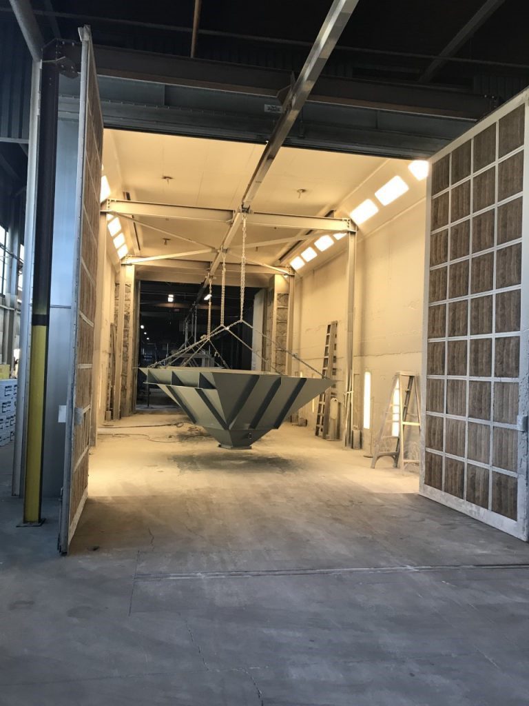 Used CrossDraft DriveThrough Paint Booth