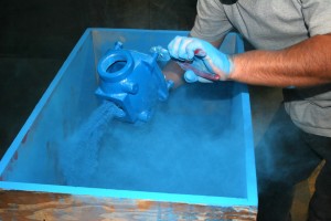 fluidized bed powder coating