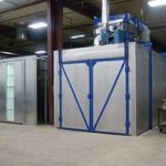 powder coating cure oven