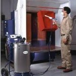 manual powder spray booth