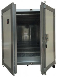 powder coating cure oven