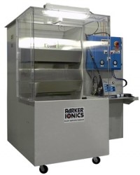 Parker Ionics portable powder coating spray booth portable powder spray booth