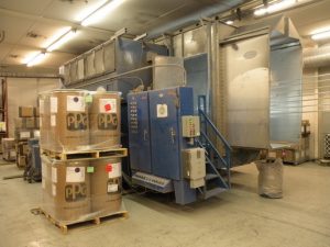 used powder booth