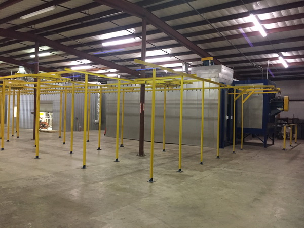 used mdf powder coating system