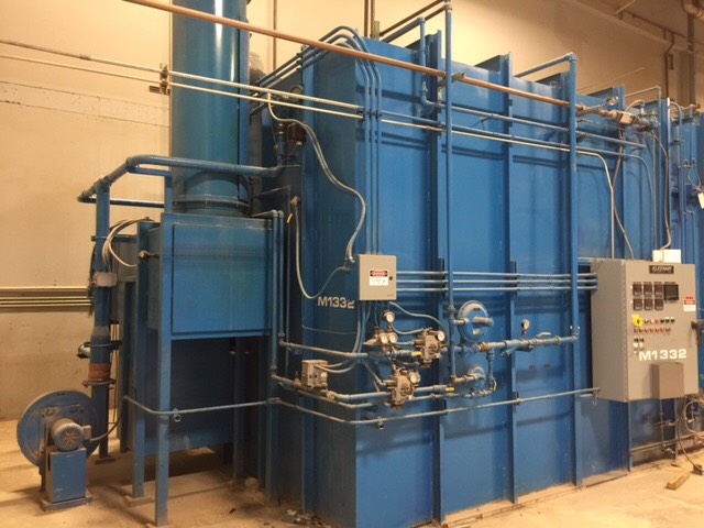 large used burnoff oven
