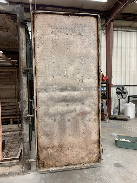 used burn off oven