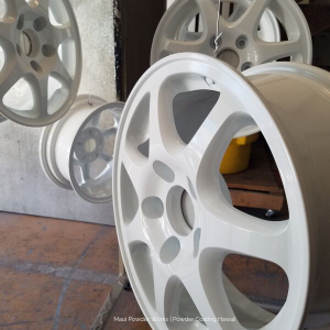 powder coating rims