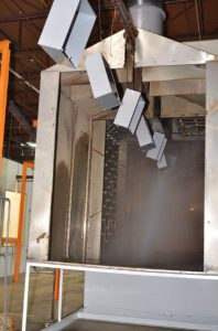 complete used powder coating system