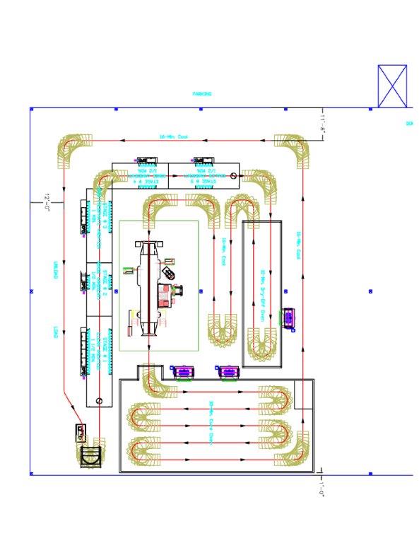 used powder coating system