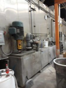 used powder coating system