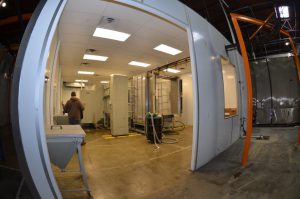 complete used powder coating system