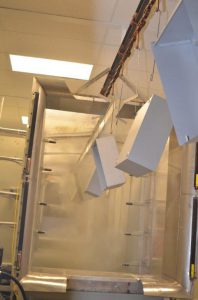 complete used powder coating system