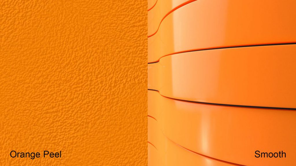 orange peel powder coating