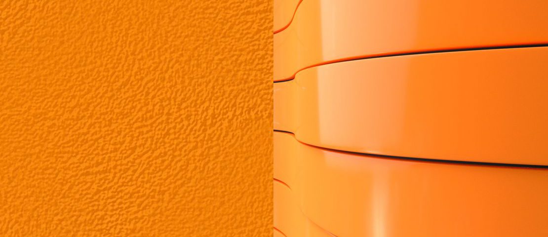orange peel powder coating