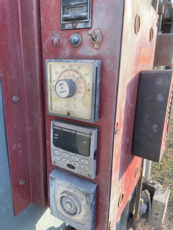 used burnoff oven