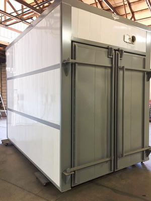 powder coating cure oven