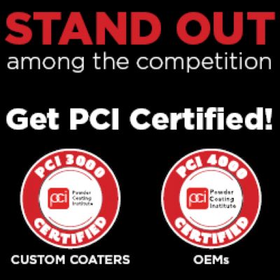 powder coating certification