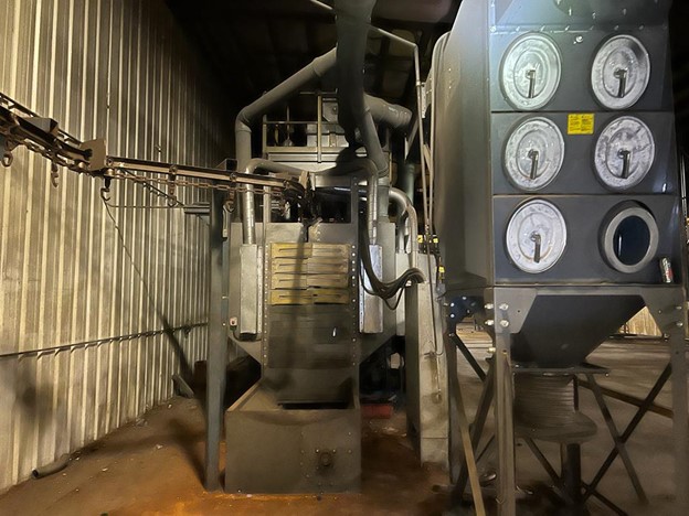 used conveyor blast system