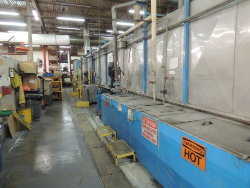 used industrial washer blow off section
