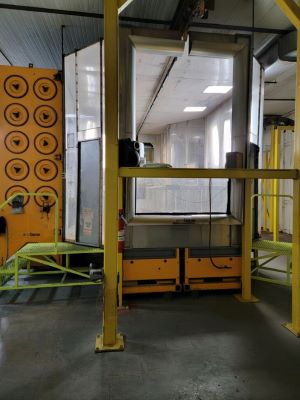 used powder booth