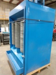 used reclaim powder booth