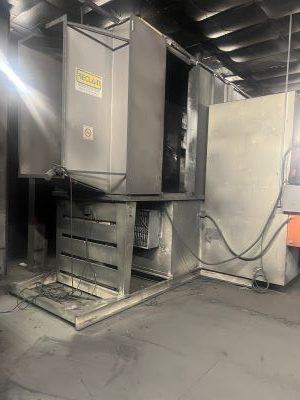 used powder coating line 5 stage washer