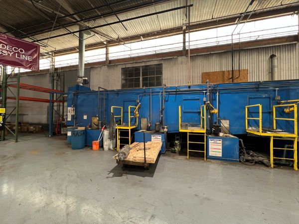 complete powder coating systems 4 stage washer